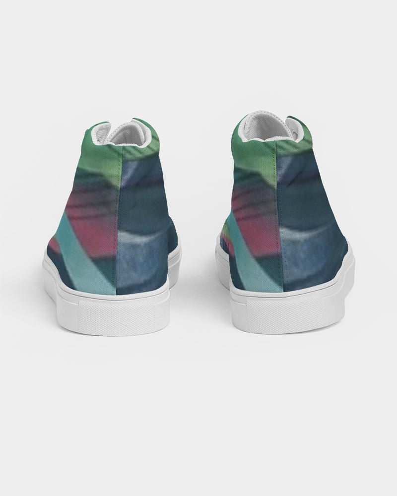 fzwear stripe men's hightop canvas shoe