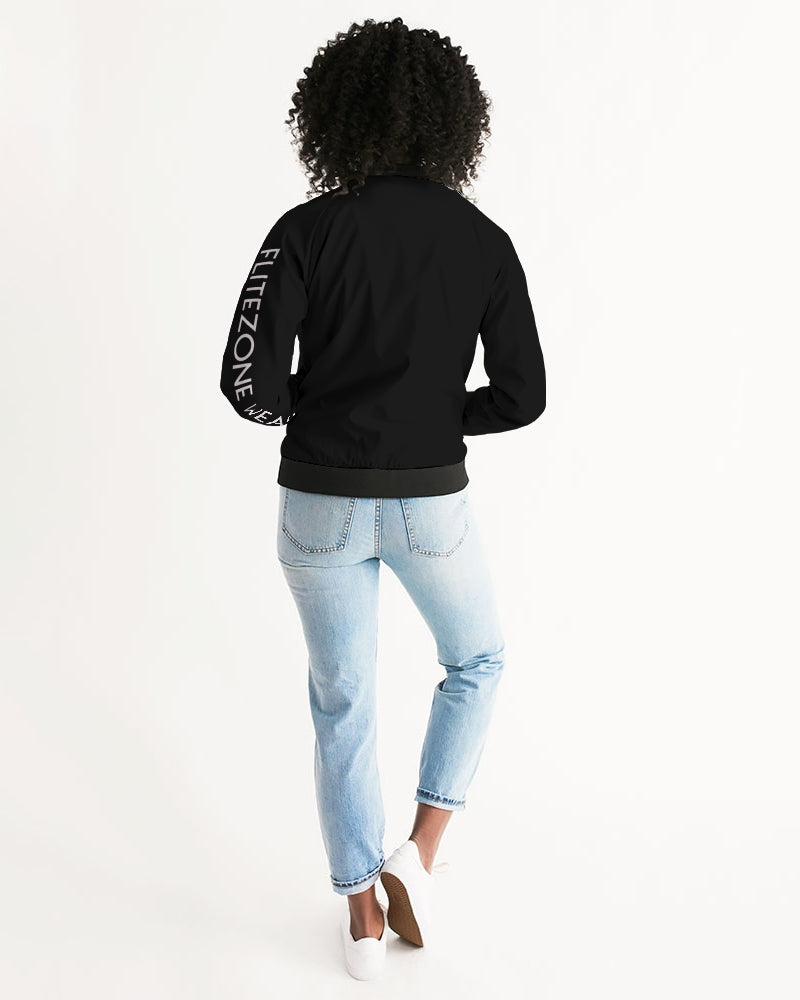 black flite women's bomber jacket