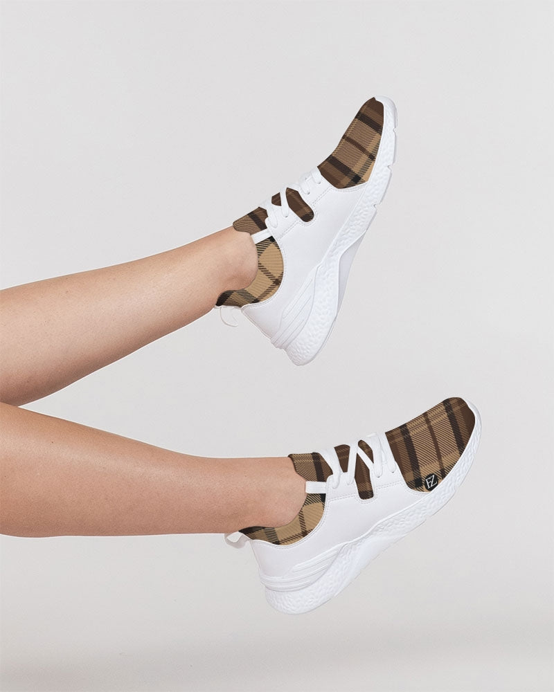 fz plaid women's two-tone sneaker