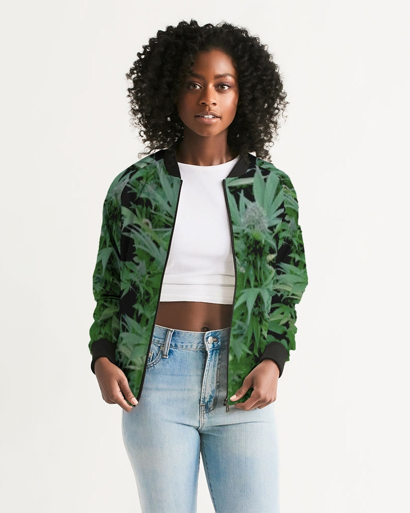 the bud - darker shade women's bomber jacket