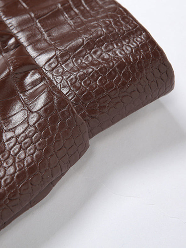 FZ Women's Sexy Slimming PU Skirt Suit - FZwear