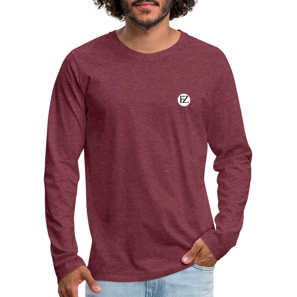 FZ Men's Premium Tee - heather burgundy