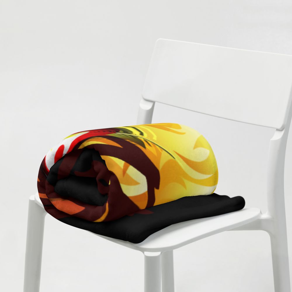 fz throw blanket - black