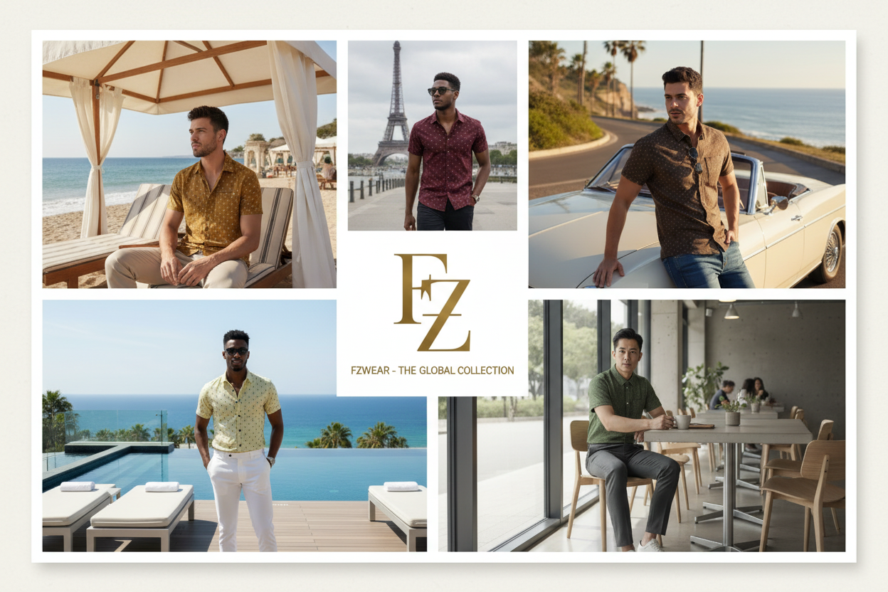 10 Colorways, One Iconic Shirt: Introducing the FZwear Monogram Collection