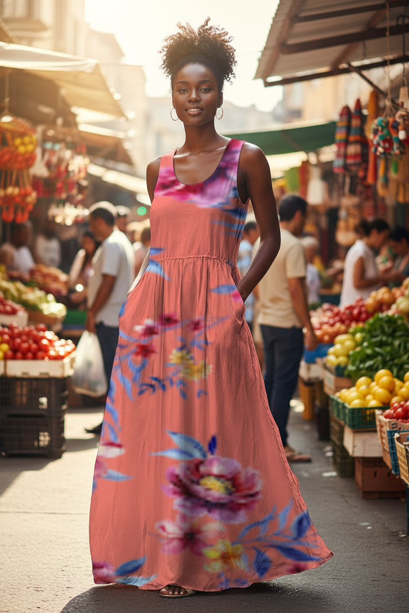 The Dress That Does It All: Introducing the FZ Women's Sleeveless Maxi Sundress