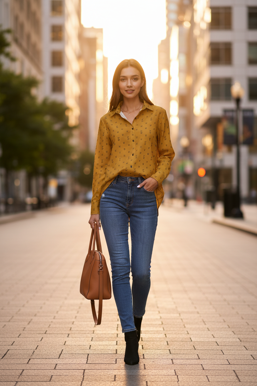 The Work Shirt Reimagined: Meet the FZ Women's Comfort Button Down