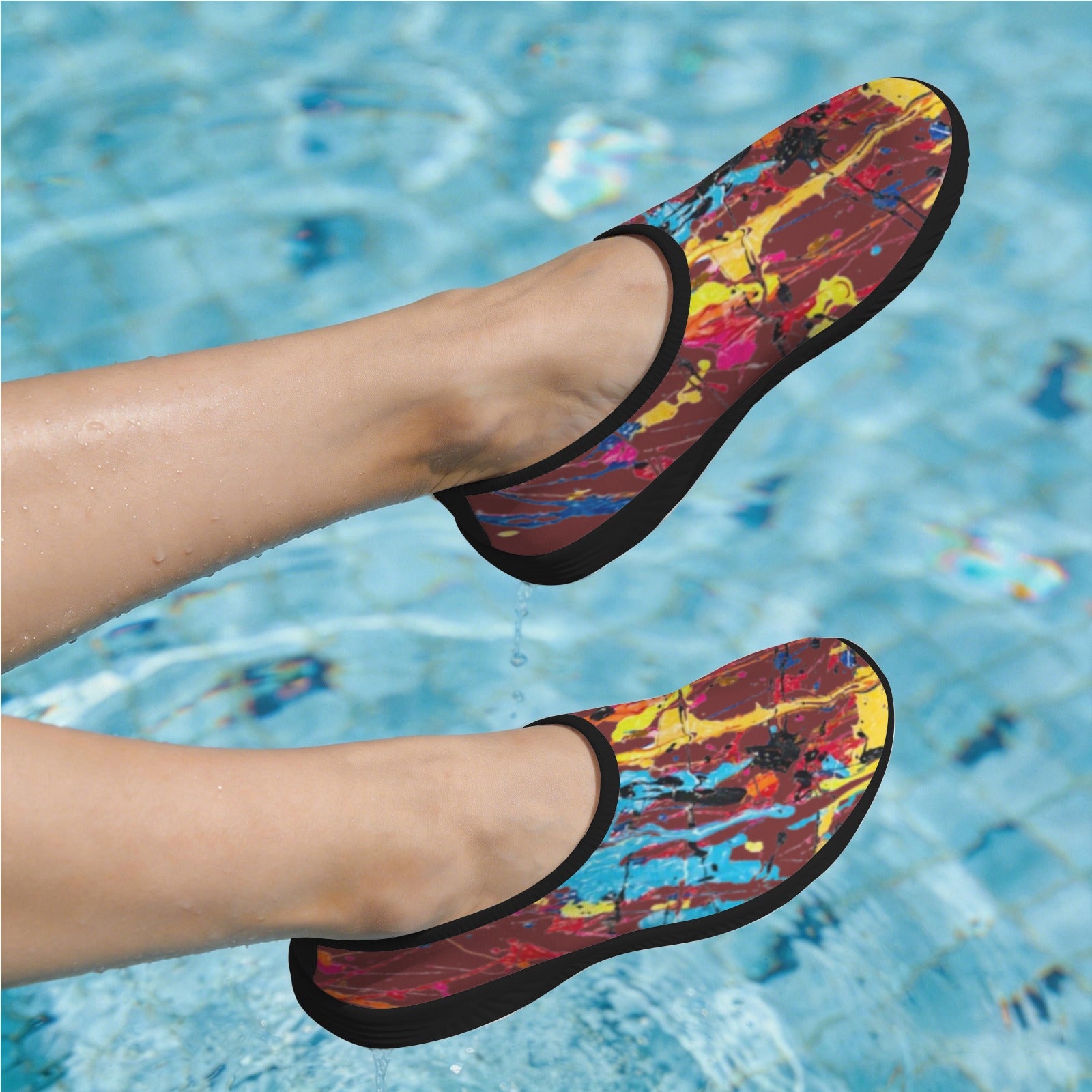 FZ Women's Painted Slip-On Shoes