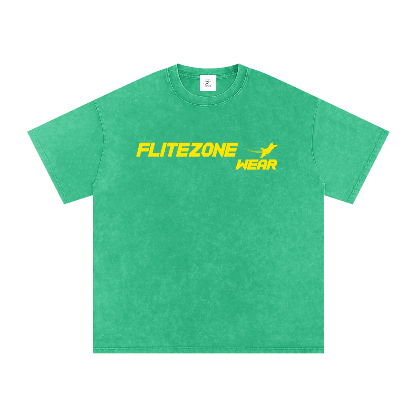 FZ Unisex Snow Washed Oversized Cotton Tee