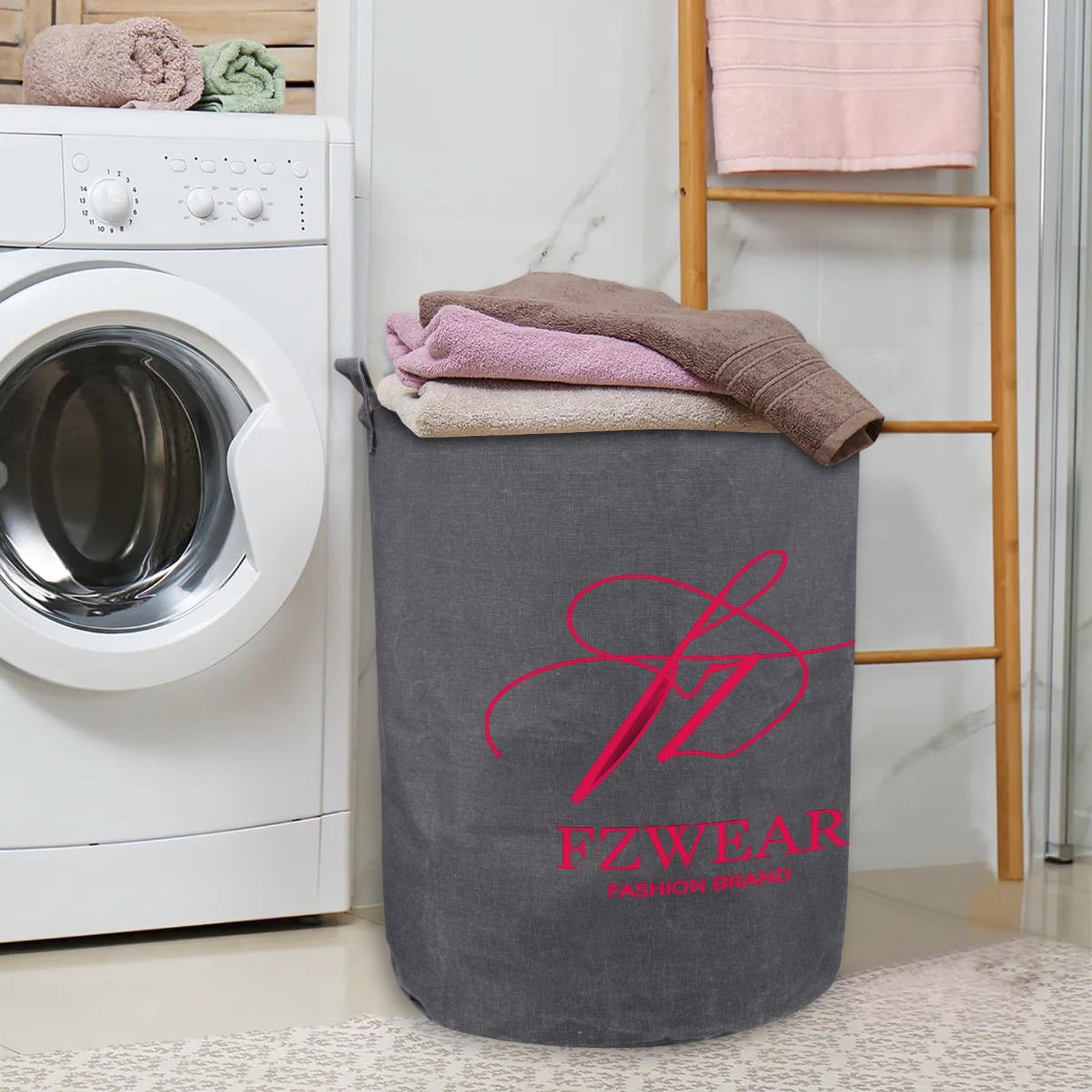 FZ Foldable Round Laundry Basket