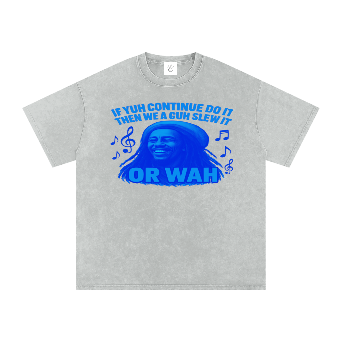 FZ Unisex Acid Wash Oversize Tee