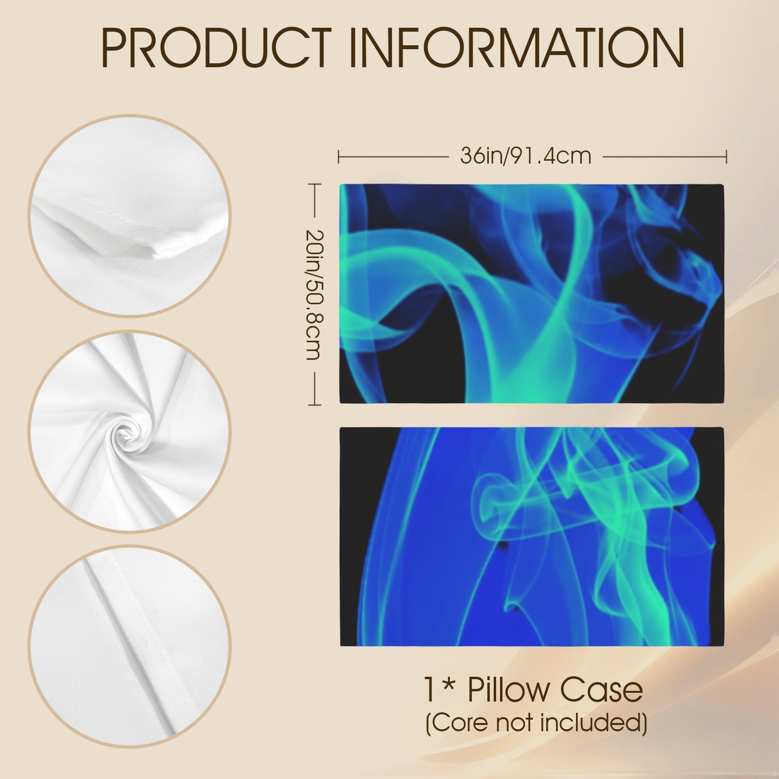 FZ Smoke Style Pillowcase