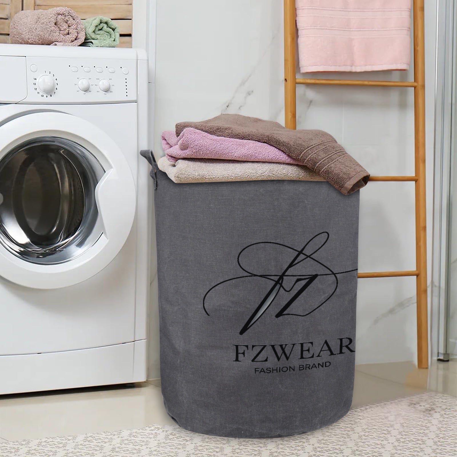 FZ Foldable Round Laundry Basket