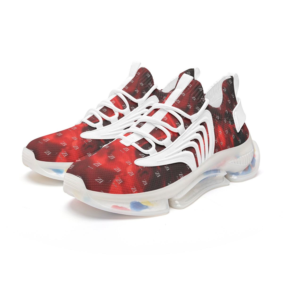 FZ Unisex Low Top Mesh Air Heel React Sneakers