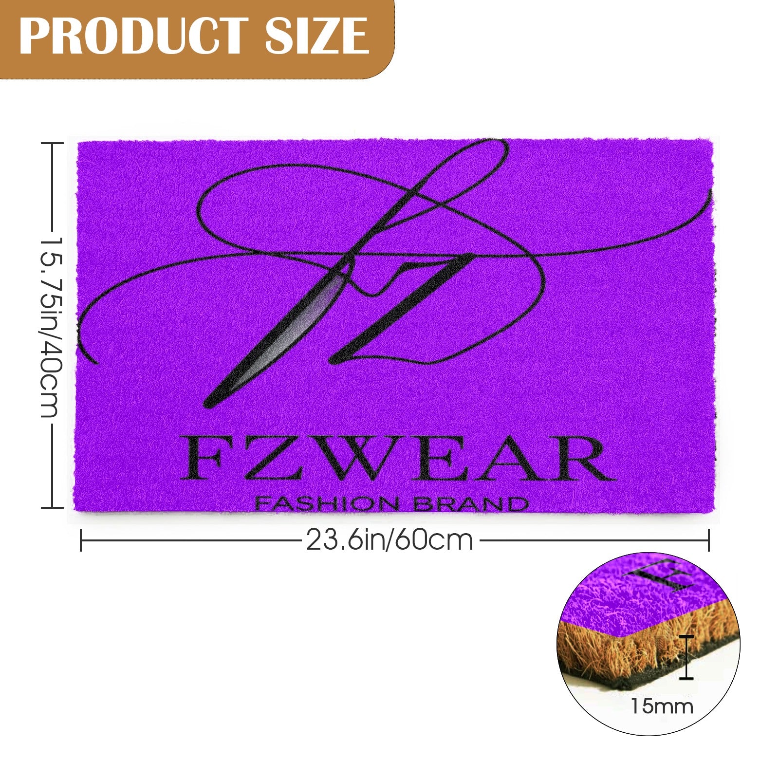 FZ SIGNATURE LP DOOR MAT