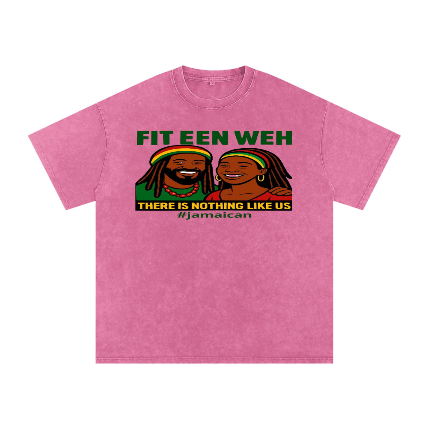 FZ Unisex Snow Washed Oversized Cotton Tee