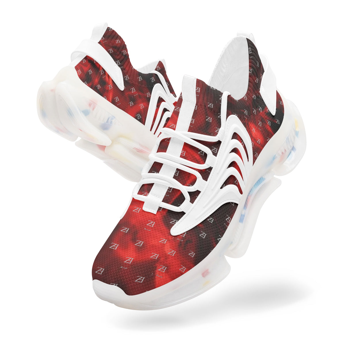 FZ Unisex Low Top Mesh Air Heel React Sneakers