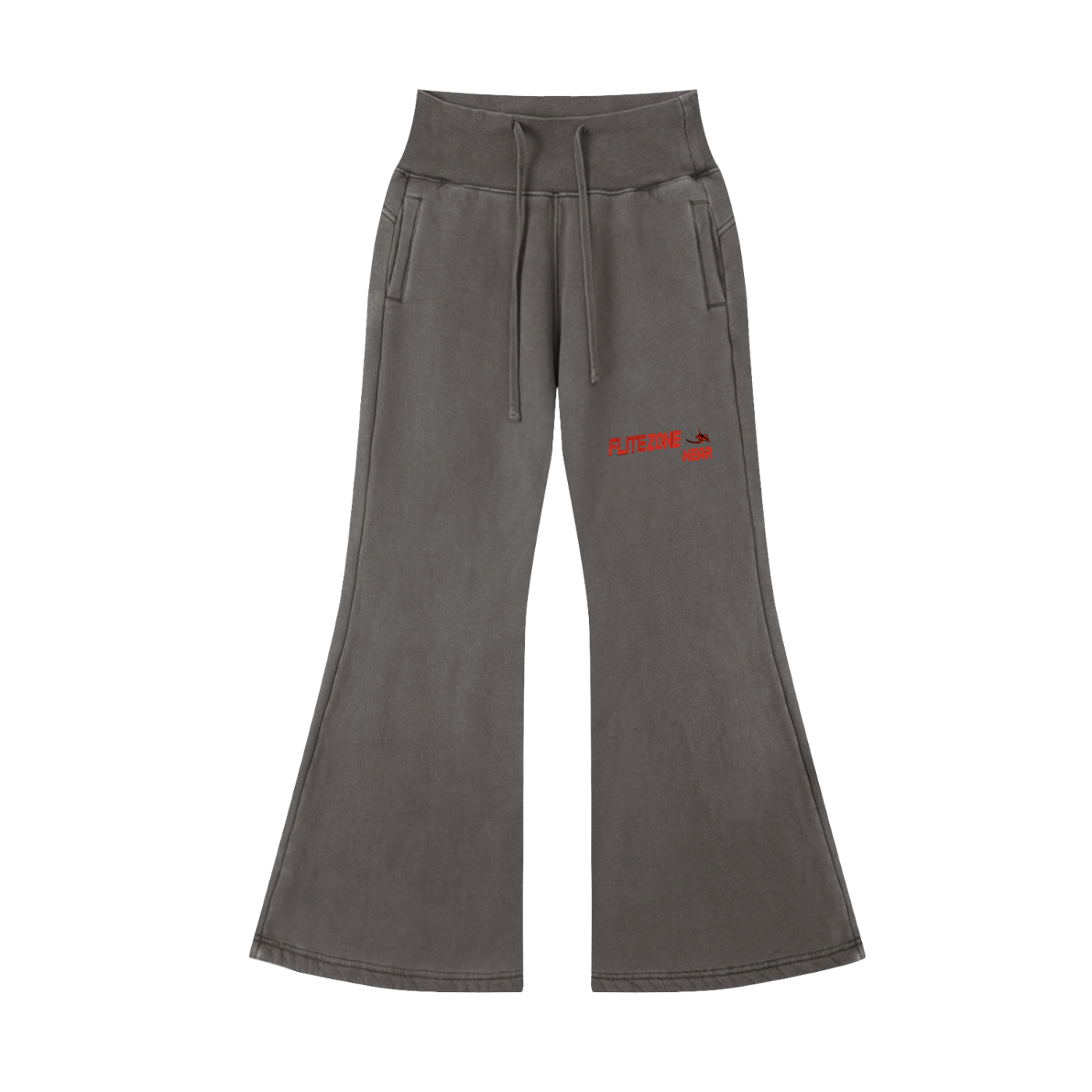 FZ Women's Vintage Washed Flared Fleece Pants