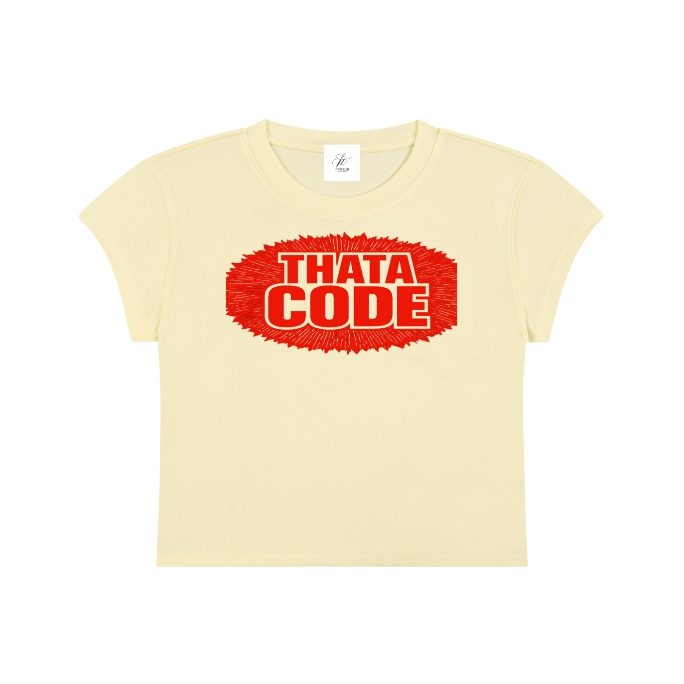 FZ Women's Slim-Fit Cropped Tee