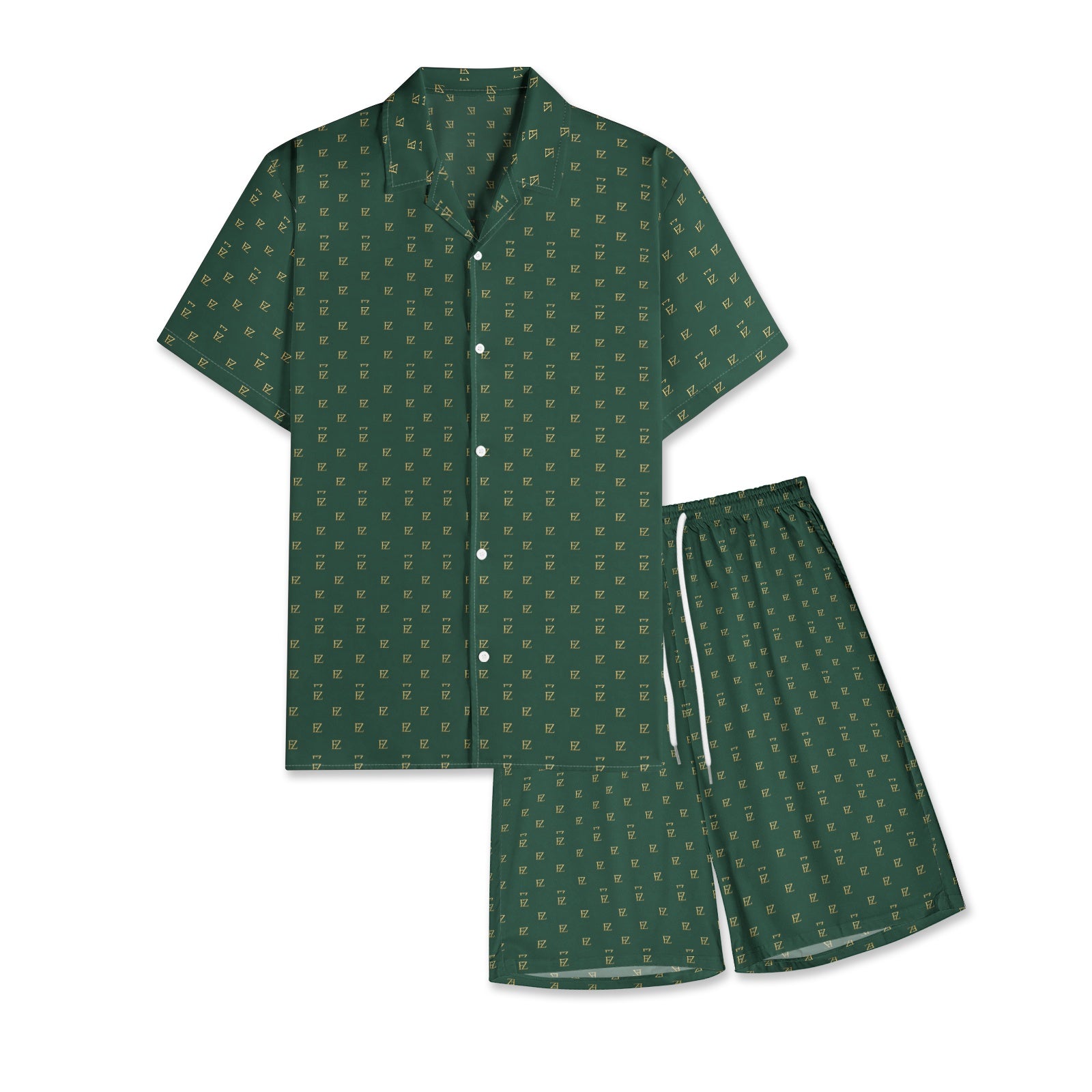 FZ Men's Designer Shorts Suit