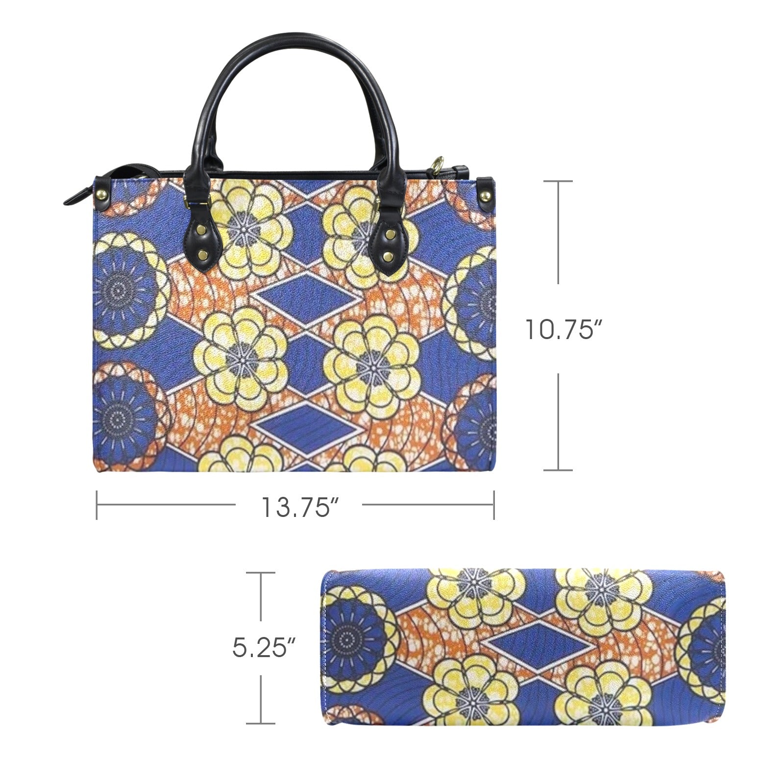 FZ Women's AF Print Handbag Custom Women's Handbag-Medium interestprint