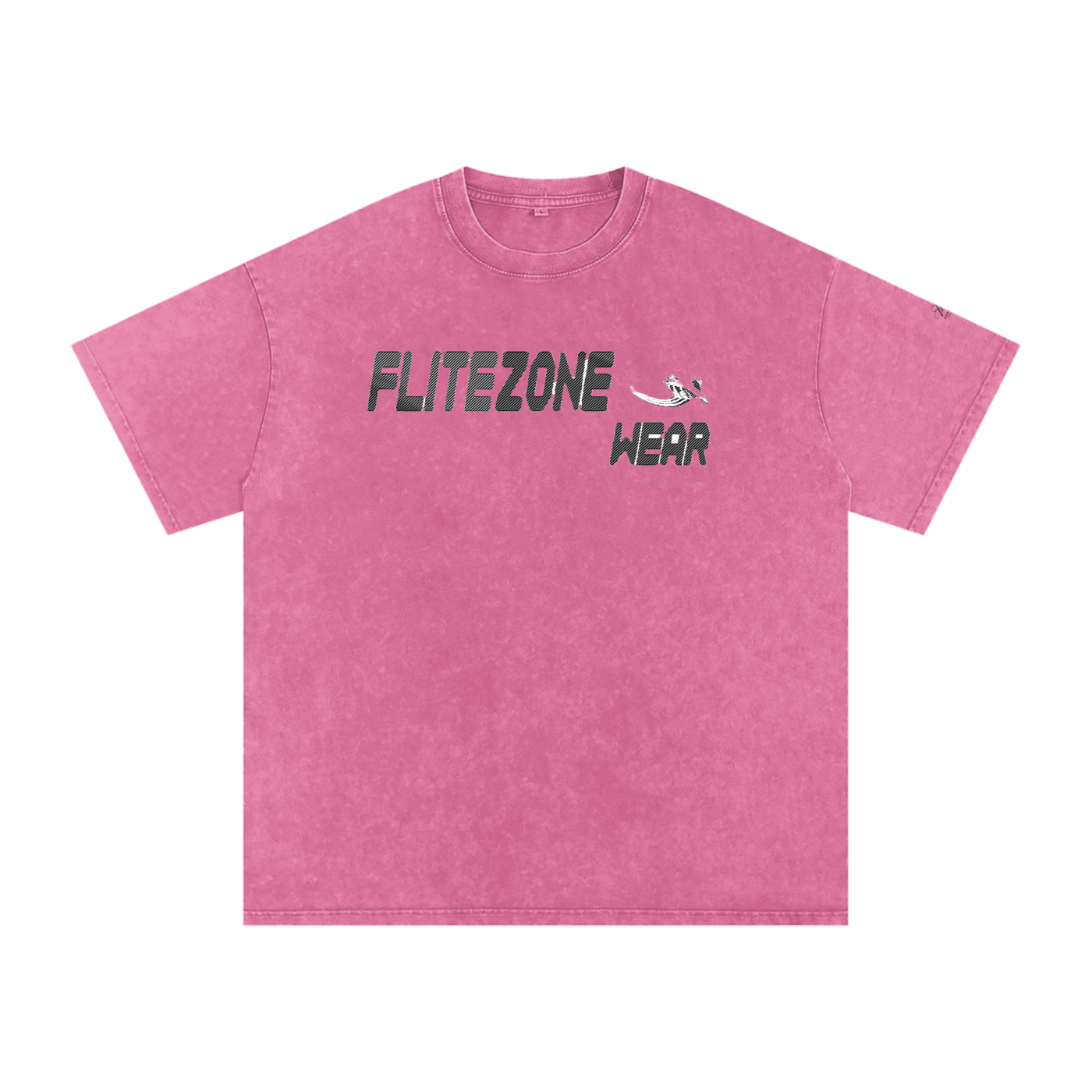 FZ Unisex Snow Washed Oversized Cotton Tee