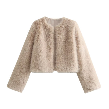 FZ Women's Faux Fur Shearling Jacket - FZwear