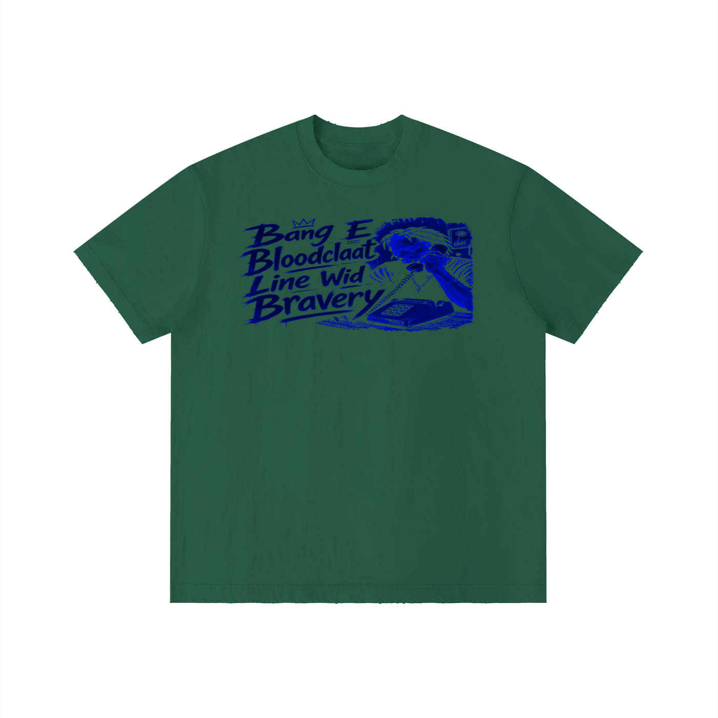 FZ Unisex Vintage Wash Distressed Tee