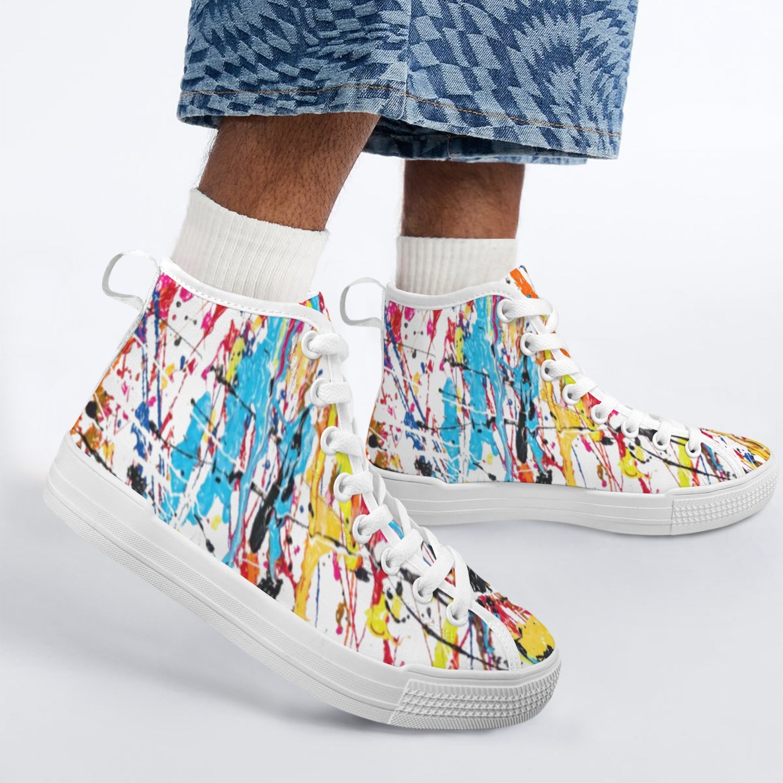 FZ Men's New Vancouver High Top Canvas Shoes