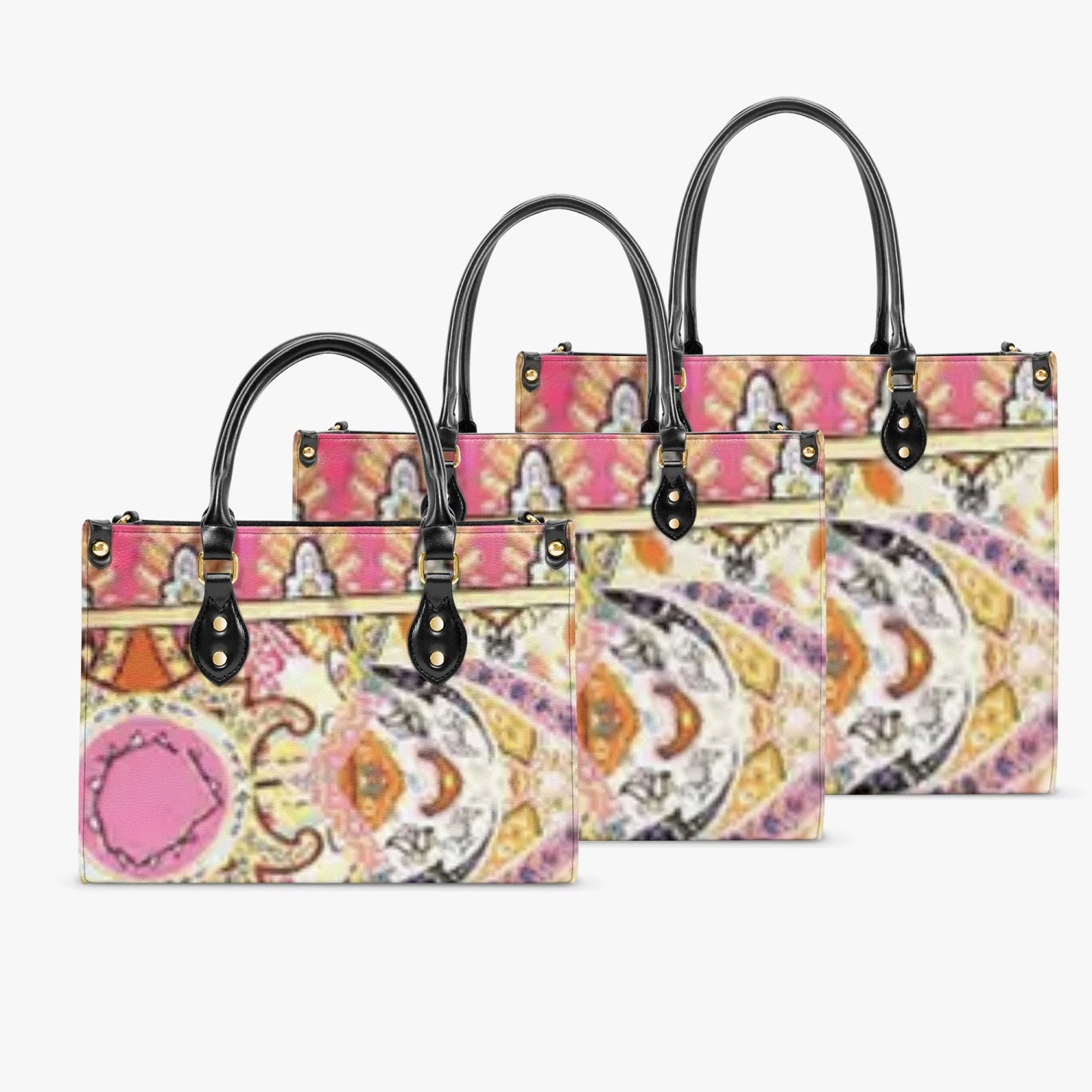 FZ African Print Concise Type Women's Tote Bag JetPrint