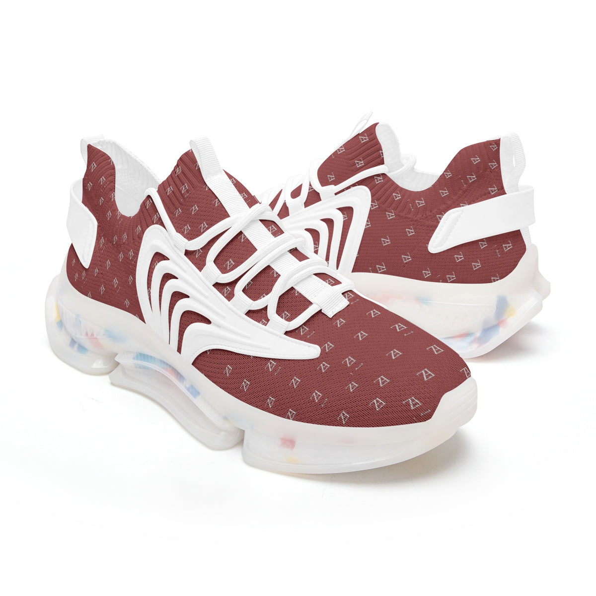 FZ Unisex Low Top Mesh Air Heel React Sneakers