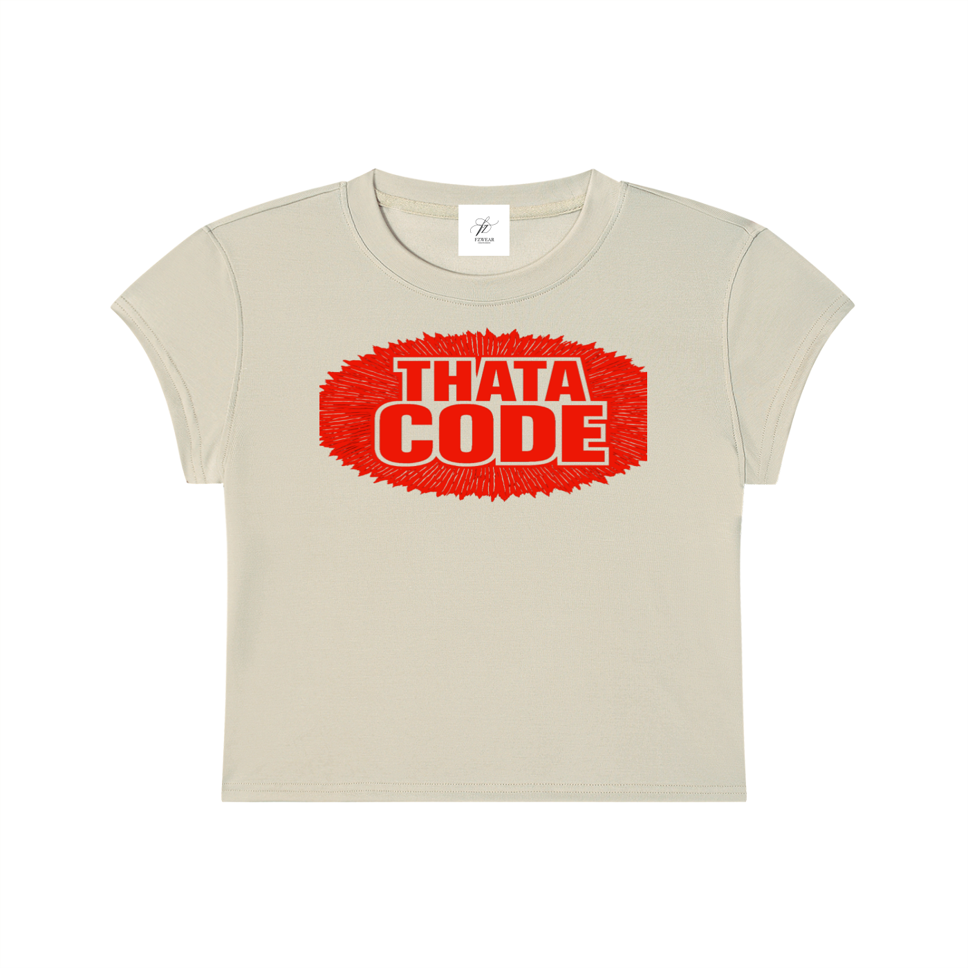 FZ Women's Slim-Fit Cropped Tee