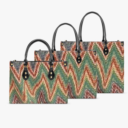 FZ Concise Type Women's African Print Tote Bag JetPrint