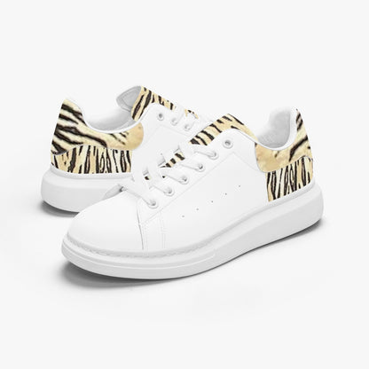 FZ African Print Leather Oversized Sneakers