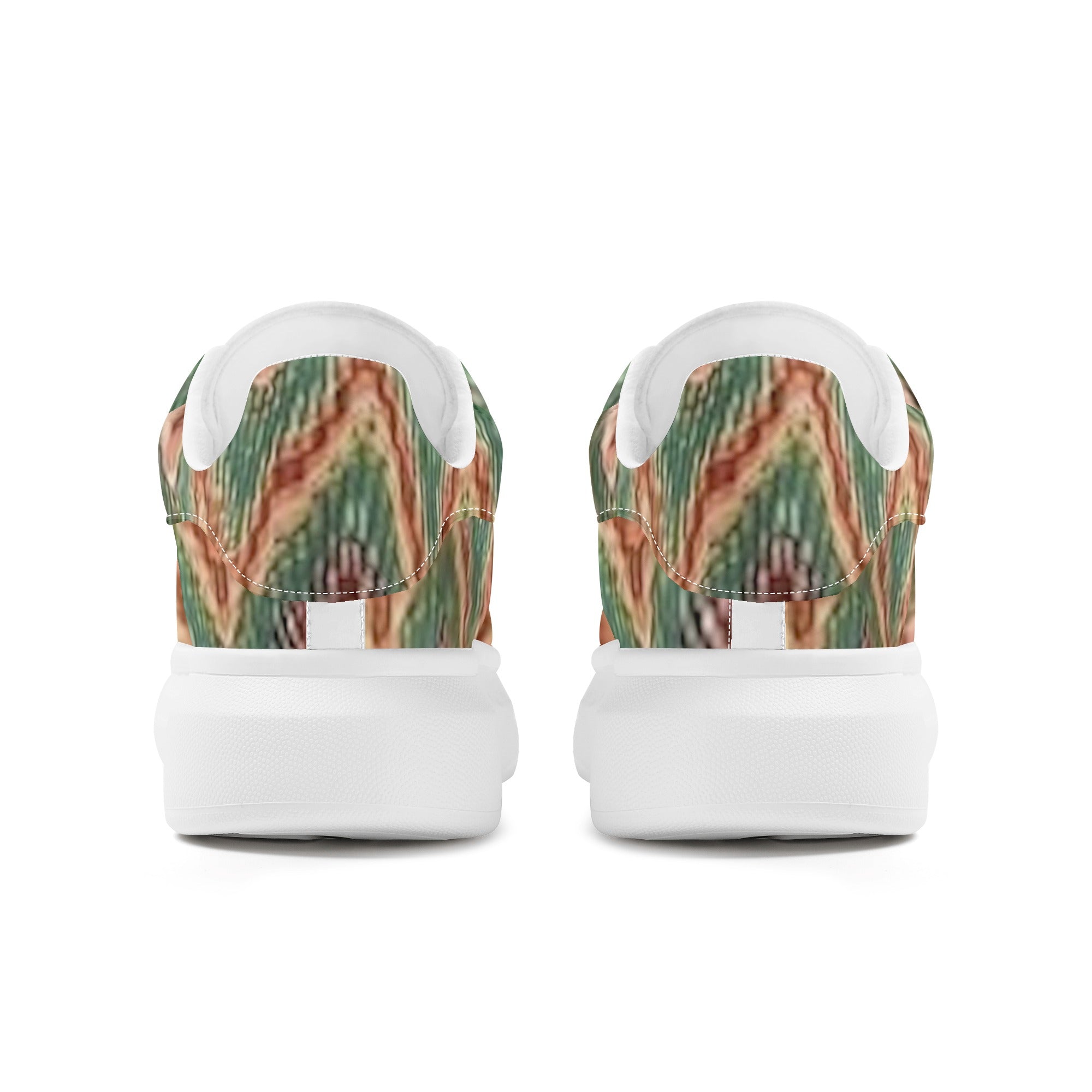 FZ Men's White Tongue Chunky Shoes - FZwear