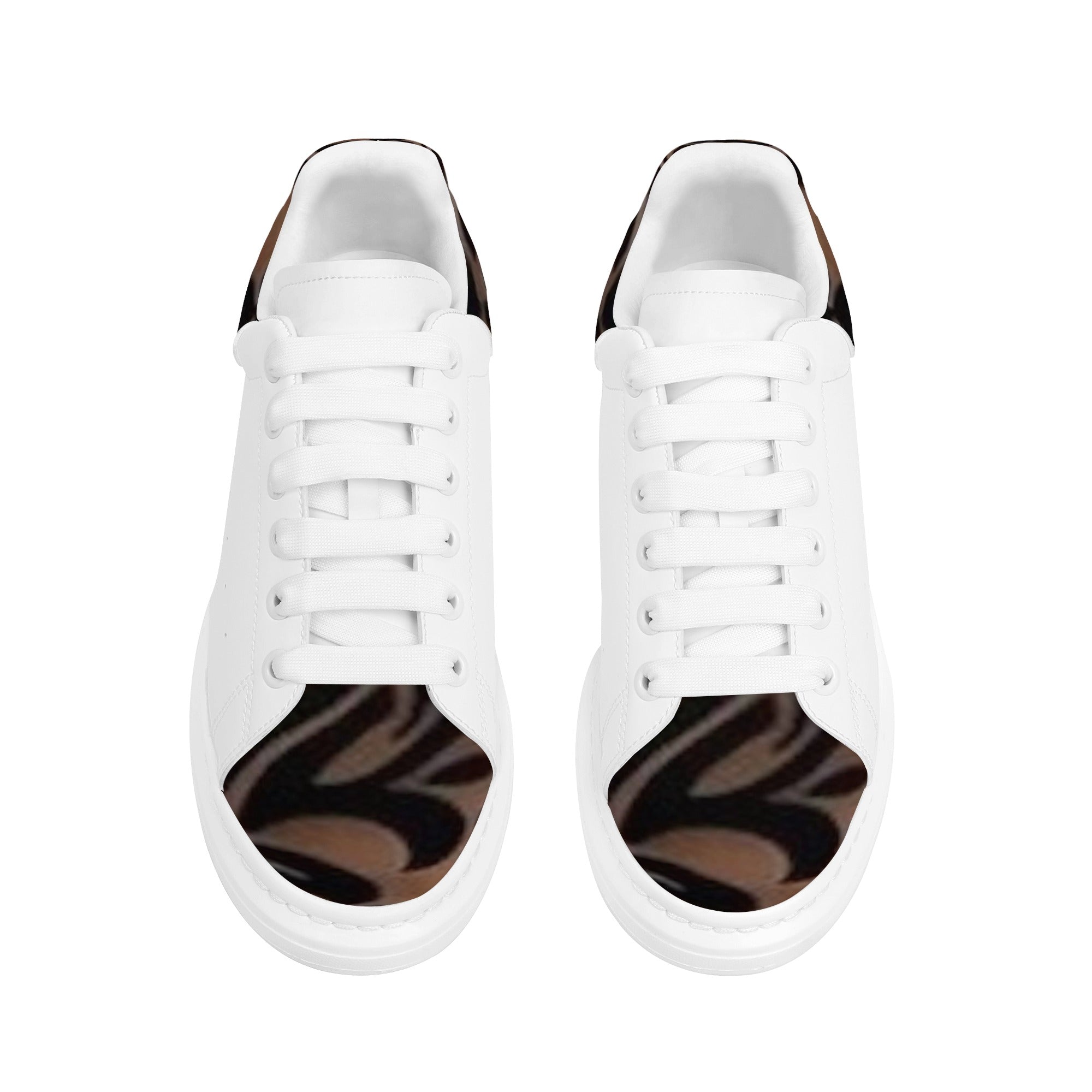 FZ Mens White Tongue Chunky Shoes - FZwear