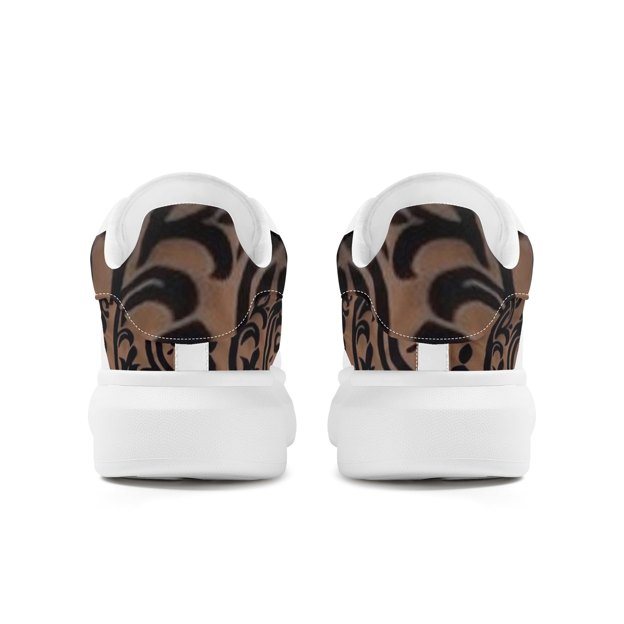 FZ Mens White Tongue Chunky Shoes - FZwear