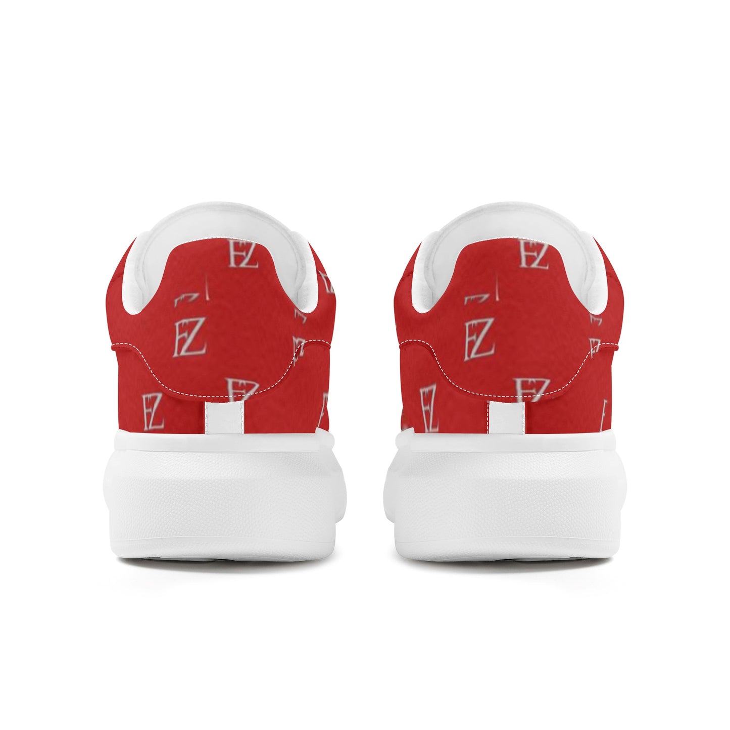 FZ Mens White Tongue Chunky Shoes - FZwear