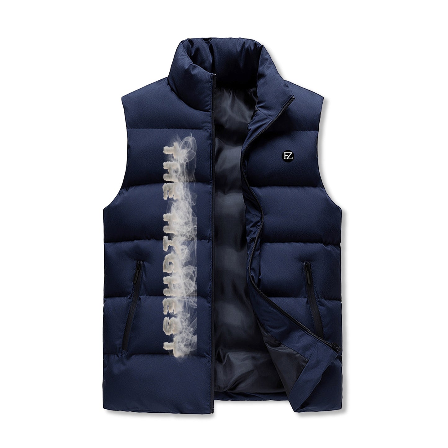 FZ Mens Warm Stand Collar Zip Up Puffer Jacket - FZwear