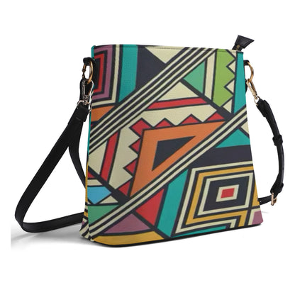 Womens PU Bucket Bag Shoulder Bag popcustoms