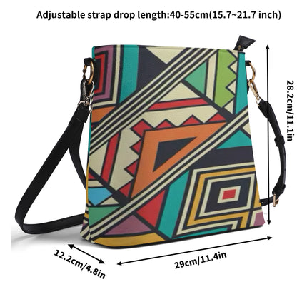 Womens PU Bucket Bag Shoulder Bag popcustoms