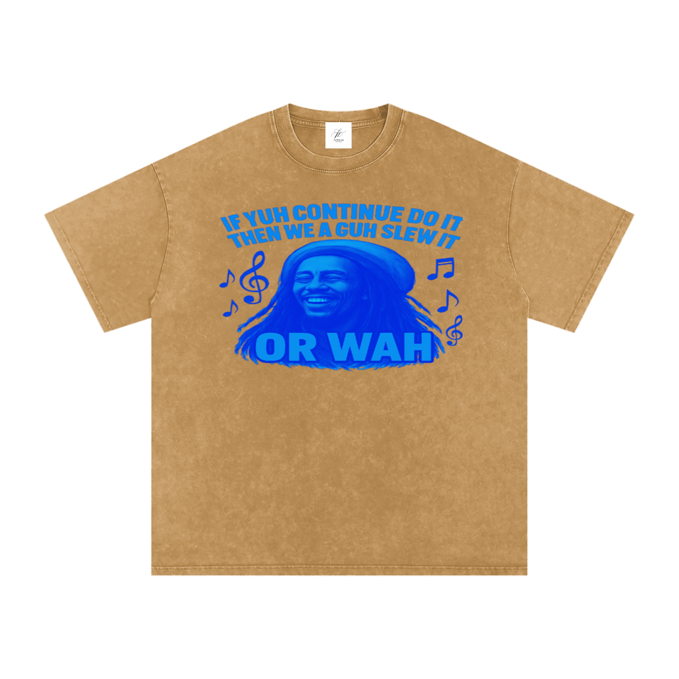 Acid Wash Oversize T-Shirt - 250 GSM