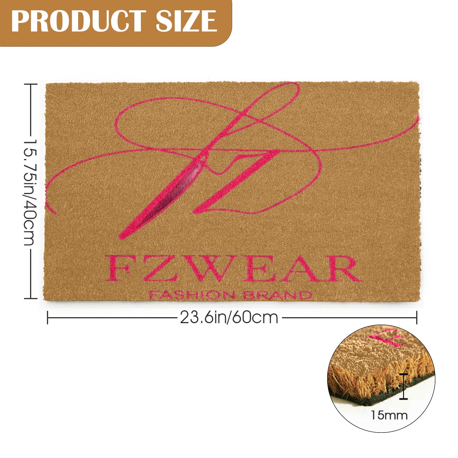 FZ SIGNATURE DOOR MAT