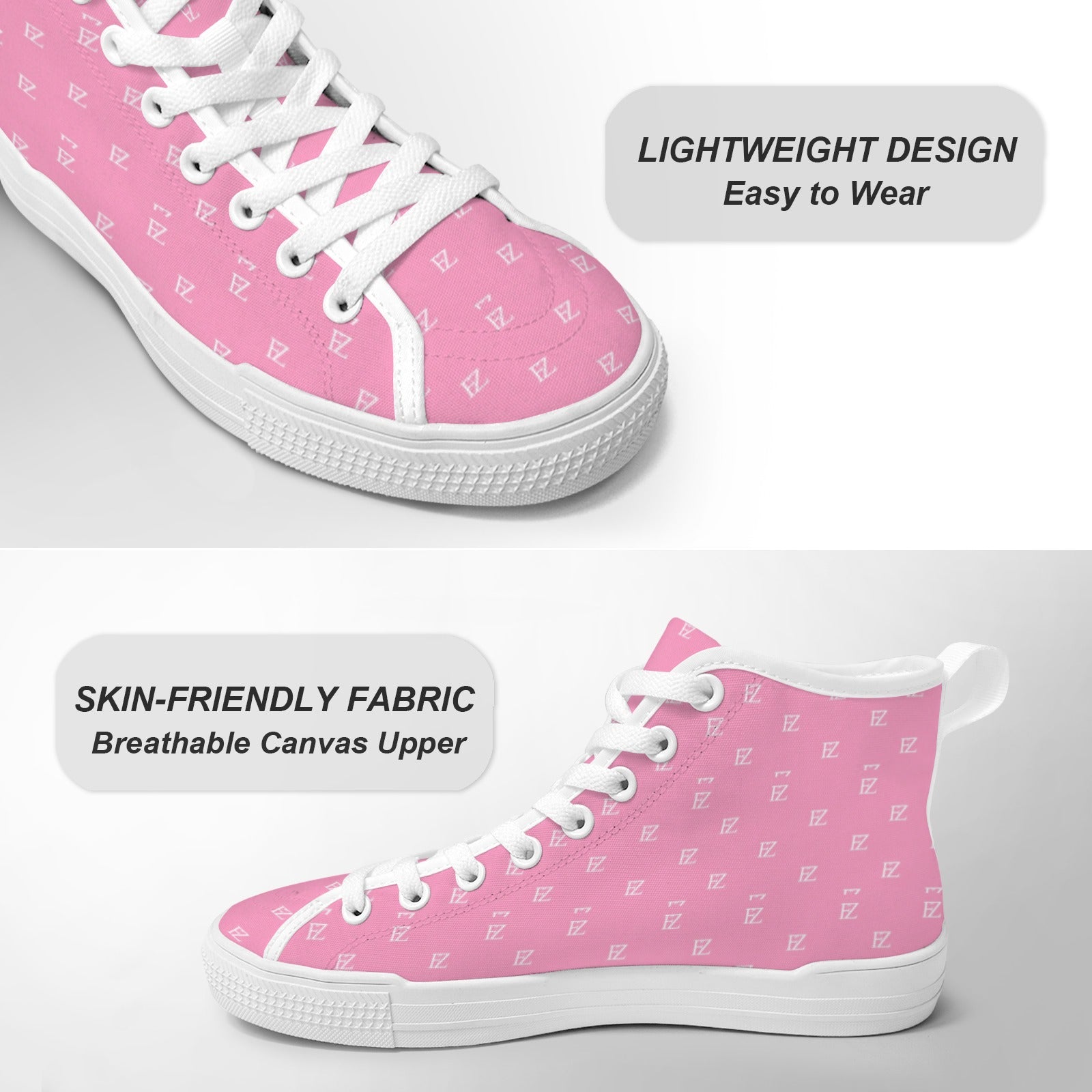 FZ Women's New Vancouver High Top Canvas Shoes