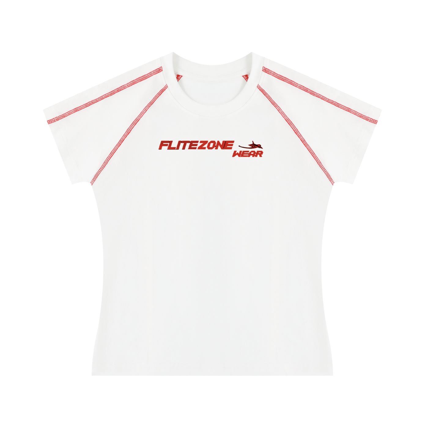 FZ Women's Contrast Stitch Raglan Tee