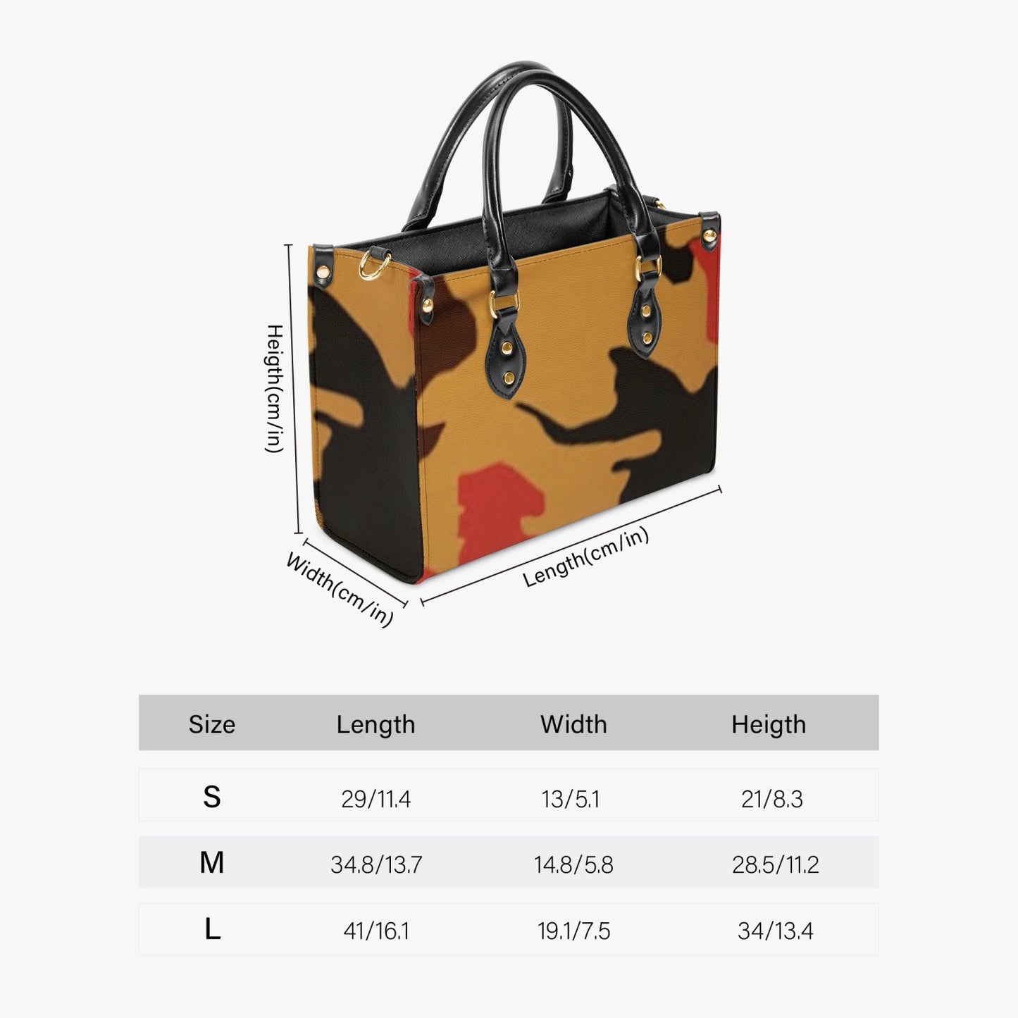 FZ Concise Type Women's African Print Tote Bag JetPrint