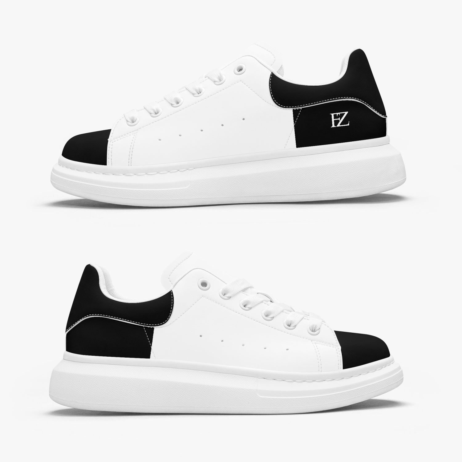 FZ Unisex Leather Oversized Sneakers - FZwear