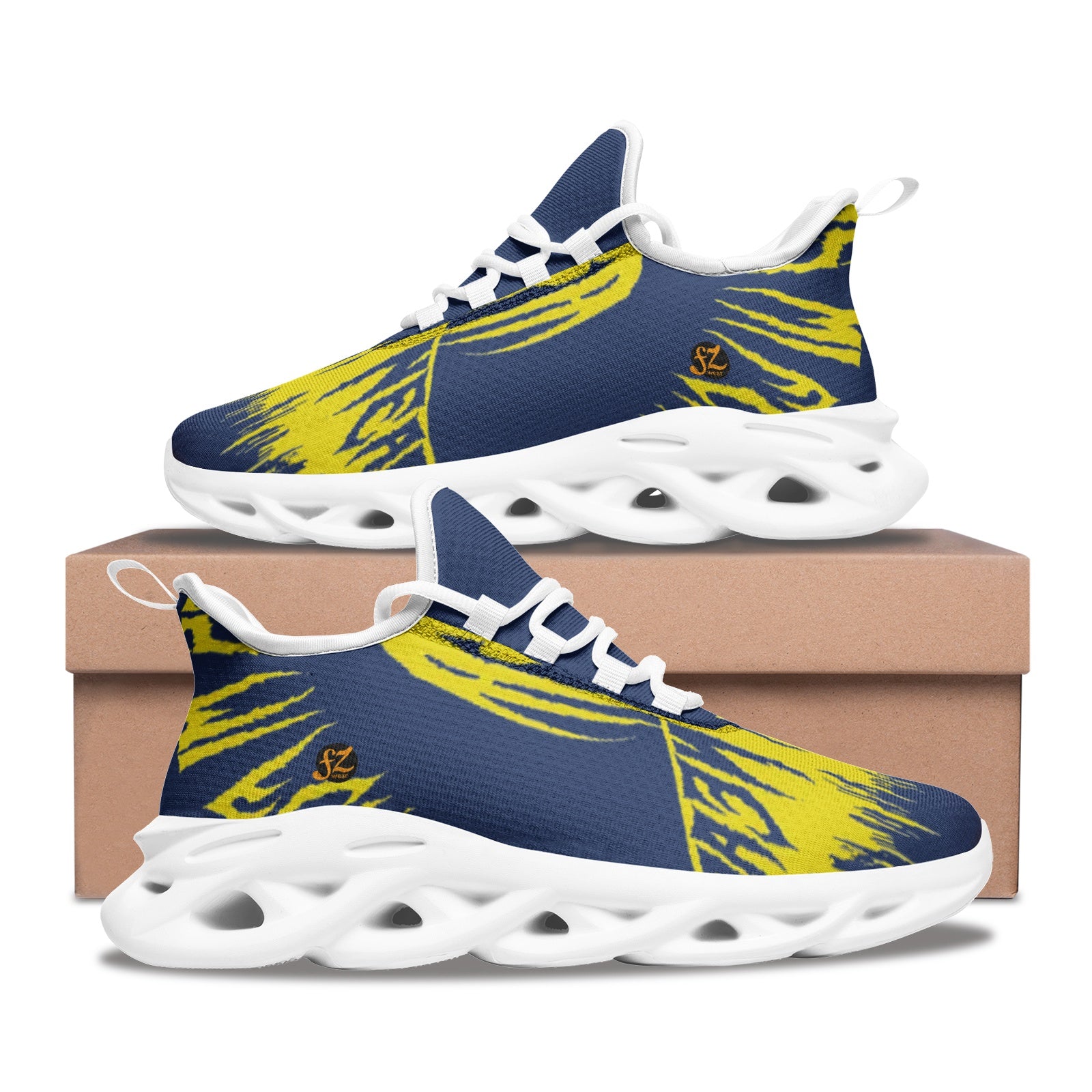 FZ Unisex Bounce Mesh Knit Sneakers