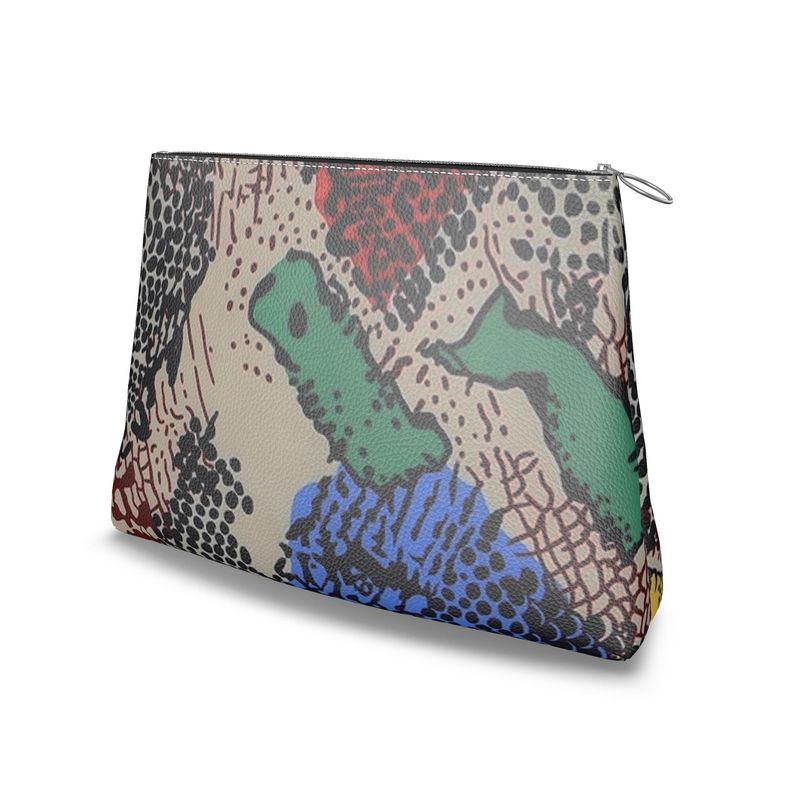 FZ DESIGNER AFRICAN PRINT CLUTCH PURSE - FZwear