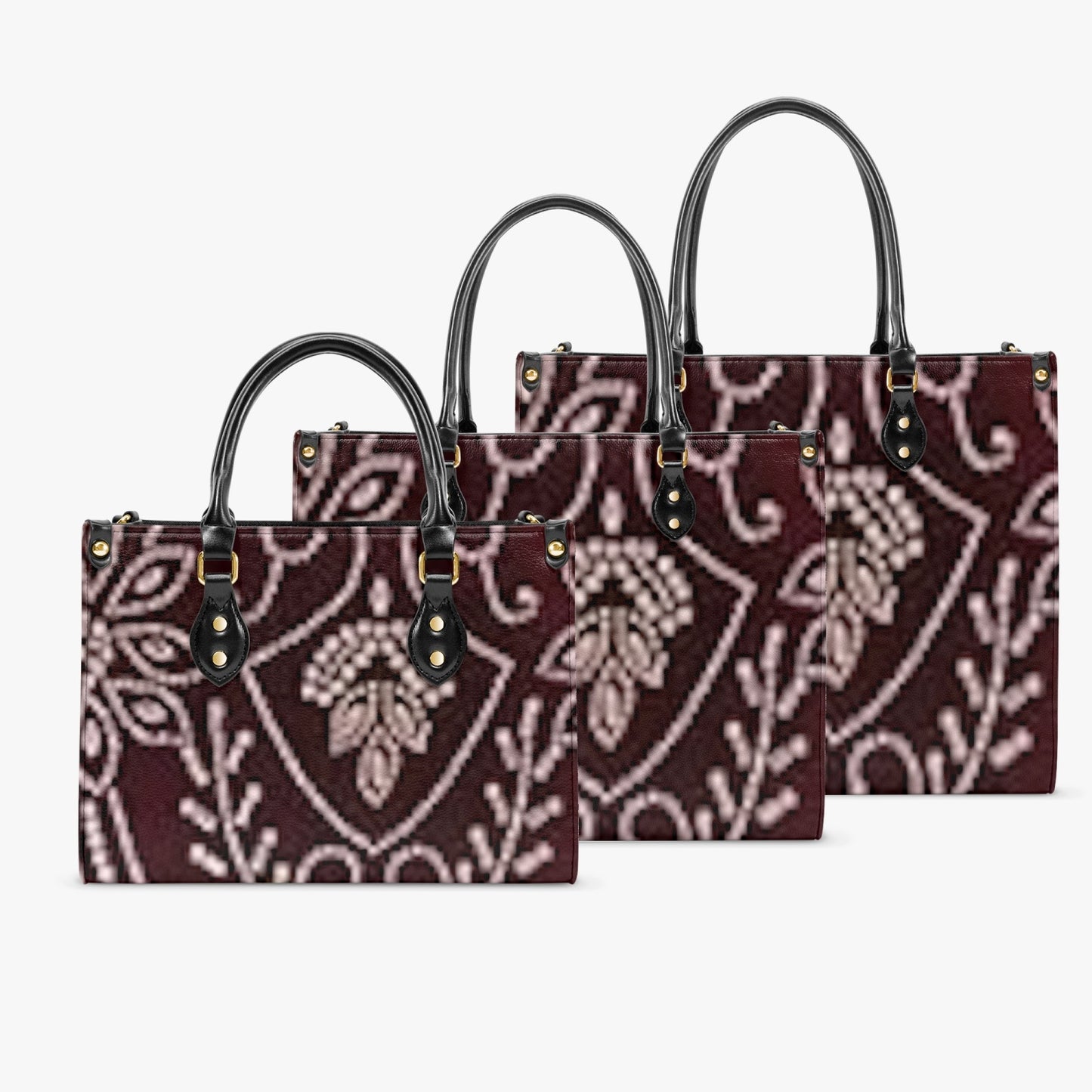 FZ African Print Concise Type Women's Tote Bag JetPrint