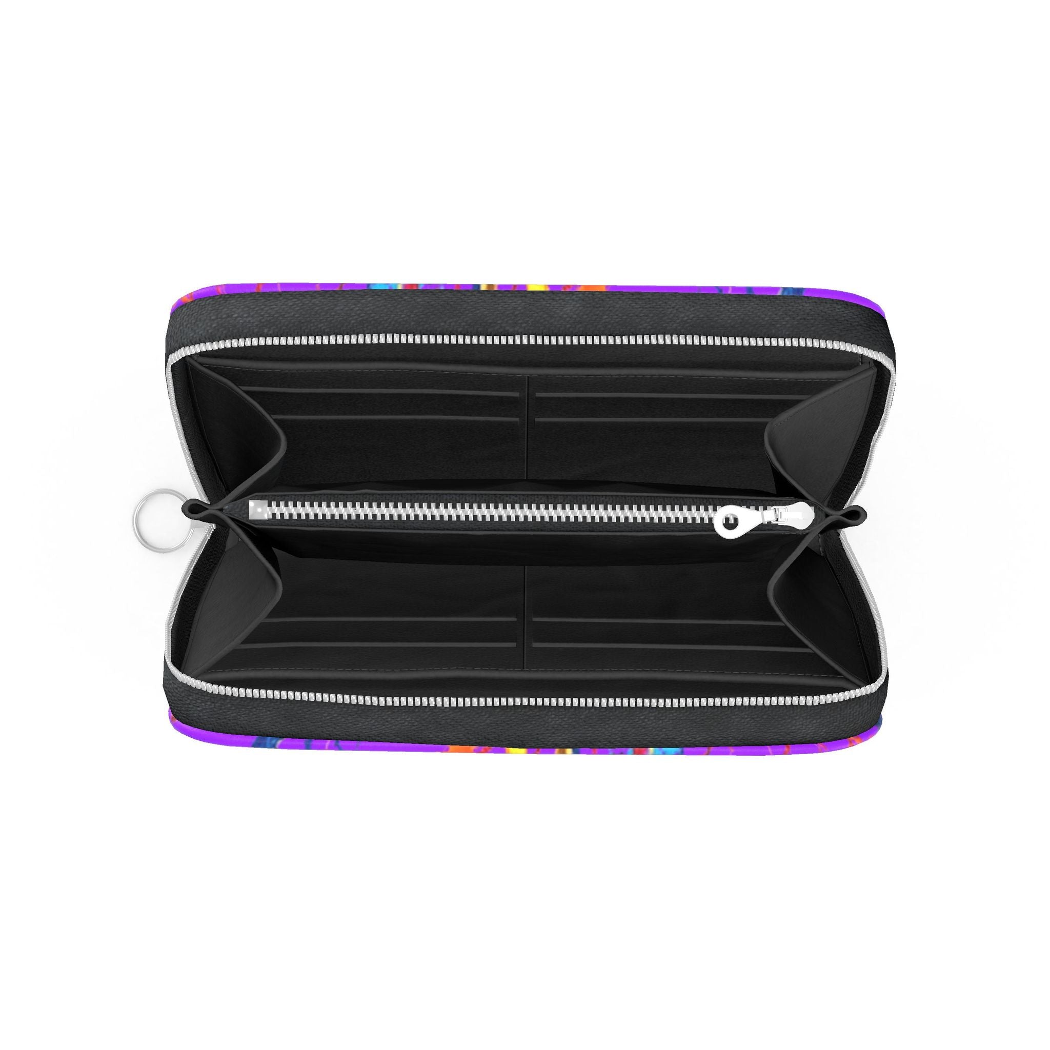FZ Painted LP Leather Zip Wallet